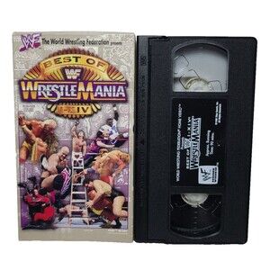 WWF - Best of Wrestlemania I - XIV (VHS, 1998) VHS Video Tape Non Rental